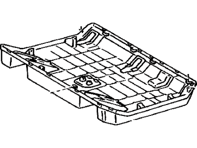 Toyota 72908-60011-A1 Under Cover