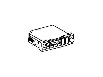 Toyota 86120-60590 AM/FM CD Cass