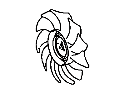 Toyota 88453-60010 Fan Blade