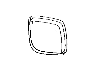 Toyota 87961-60840 Mirror Glass
