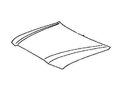 Toyota 53301-60510 Hood