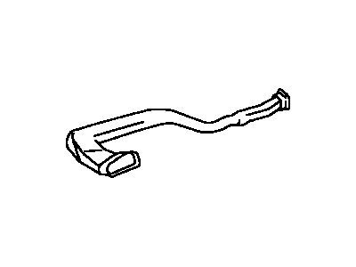 Toyota 55971-60110 Defroster Duct