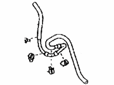 Toyota 17341-50110 Hose, Air