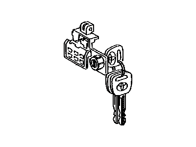 Toyota 69056-60180 Lock Cylinder