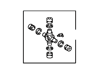 Toyota 04371-35051 Spider Kit, Universal Joint