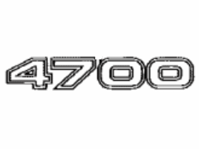 Toyota 11292-50020 Engine Plate