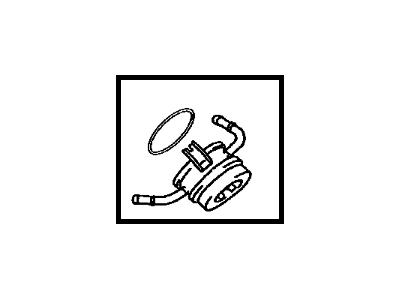 Toyota 15710-50020 Oil Cooler Assembly