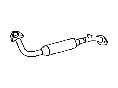 Toyota 17410-50370 Converter & Pipe