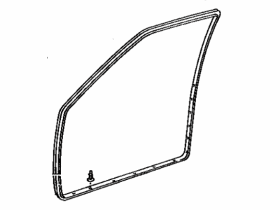 Toyota 67862-12470 Weatherstrip
