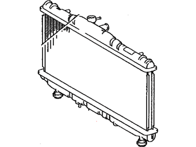 Toyota 16410-15190 Radiator Assembly