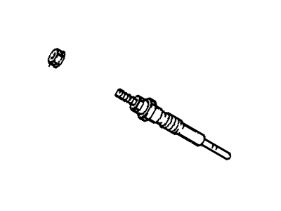 Toyota 19850-64010 Plug Assembly, Glow