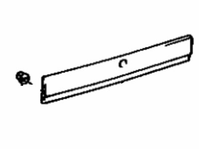 Toyota 76801-12090 Garnish Sub-Assembly, Ba