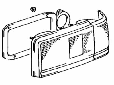 Toyota 81505-19715 Tail Lamp Assembly