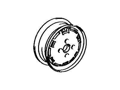 Toyota 42611-12800 Wheel
