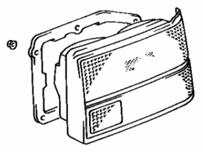 Toyota 81505-19735 Lamp Sub-Assy, Rear Combination, RH
