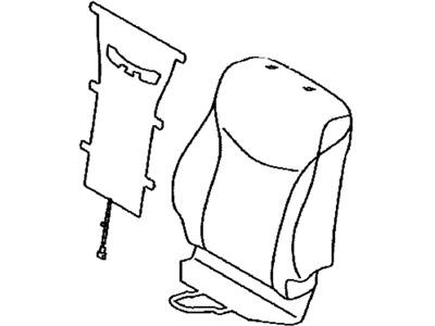 Toyota 71073-47810-B3 Seat Back Cover