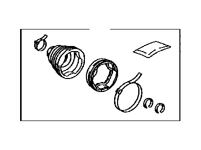 Toyota 04437-47033 Outer Boot