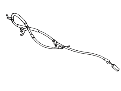 Toyota 46410-47120 Front Cable