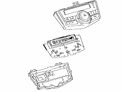Toyota 55900-47290 Dash Control Unit
