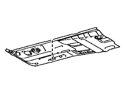 Toyota 58111-47906 Front Floor Pan
