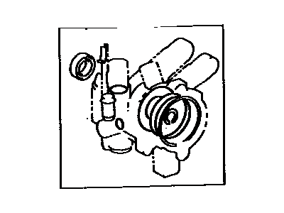 Toyota 04446-10020 Gasket Kit, Power Steering Pump