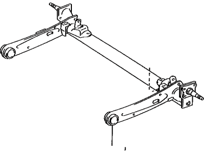 Toyota 42110-16190 Beam Assy, Rear Axle