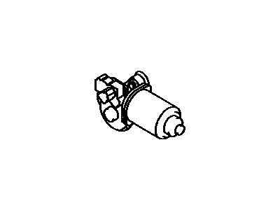 Toyota 85110-16470 Motor Assy, Windshield Wiper