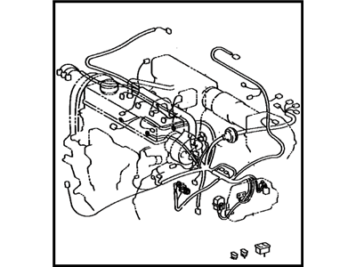 Toyota 82121-16860 Positive Cable