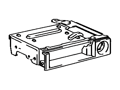 Toyota 74104-16040 Retainer Sub-Assy, Front Ash Receptacle