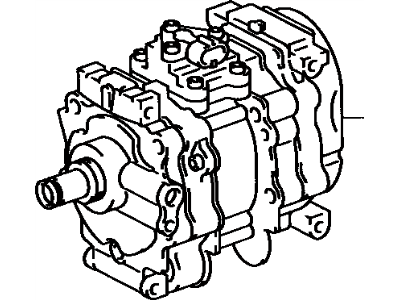 Toyota 88320-16241-84 Compressor, REMAN A/C