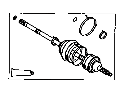 Toyota 43470-19526 Outer Joint Assembly