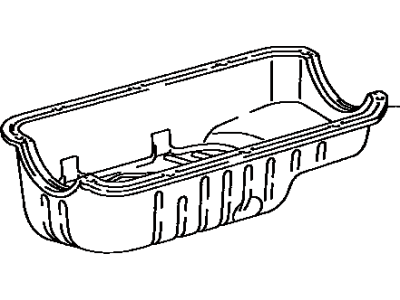 Toyota 12101-11031 Pan Sub-Assembly, Oil