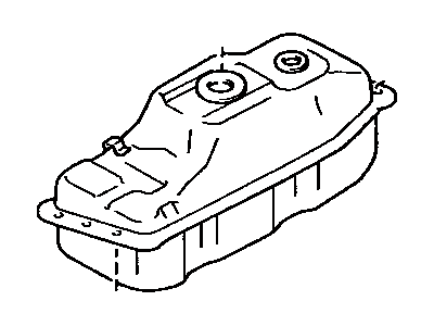 Toyota 77001-3D928 Tank Sub-Assembly, Fuel