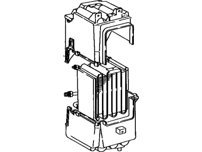 Toyota 88501-87008 EVAPORATOR Sub-Assembly, Cooler