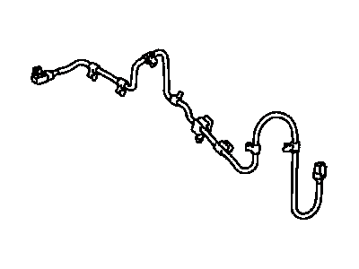 Toyota 89516-45010 Wire, Skid Control Sensor