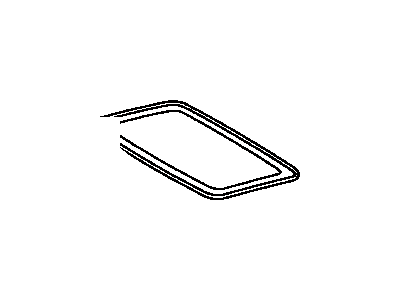 Toyota 63201-08010 Sunroof Glass