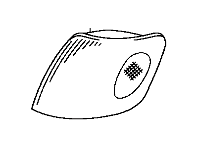 Toyota 81521-08010 Lens & Housing