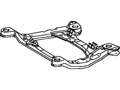 Toyota 51100-06020 Frame Assy, Front