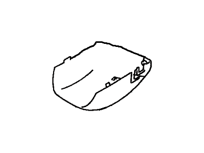 Toyota 45024-08010-B0 Lower Column Cover