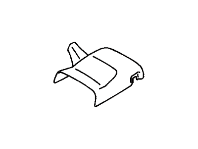 Toyota 45023-08010-B0 Upper Column Cover