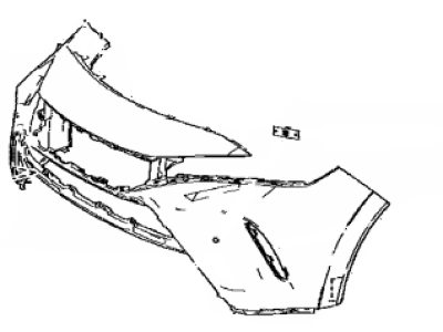 Toyota 52119-4D975 Bumper Cover