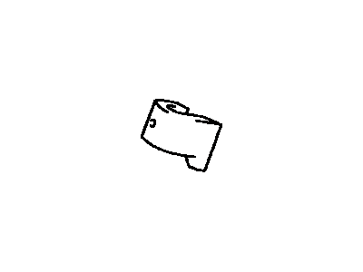 Toyota 23842-22020 Clamp, Fuel Pipe