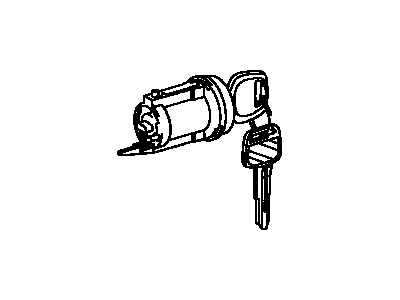 Toyota 69057-52030 Cylinder & Key Set, Ignition Switch Lock