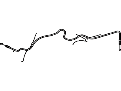 Toyota 64607-52020 Release Cable