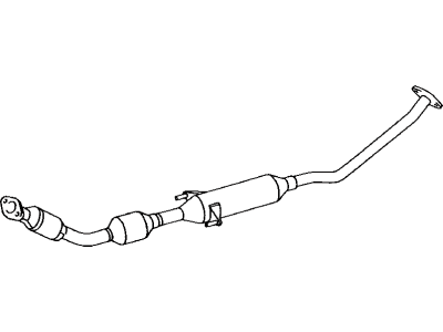 Toyota 17410-0D151 Converter & Pipe