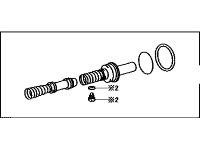 Toyota 04493-02080 Brake Master Cylinder Repair Kit