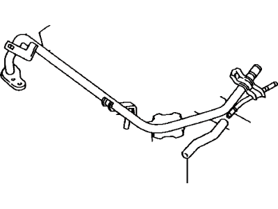 Toyota 16268-0D011 By-Pass Pipe