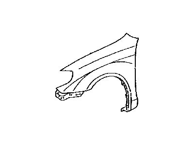 Toyota 53802-02060 Fender