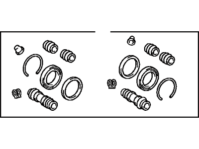 Toyota 04479-20340 Caliper Overhaul Kit