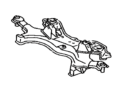 Toyota 51201-02091 Crossmember Sub-Assy, Front Suspension